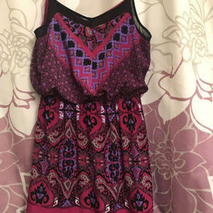 Purple Aztec Express Dress